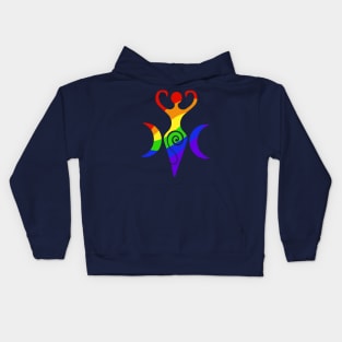 Rainbow Goddess Kids Hoodie